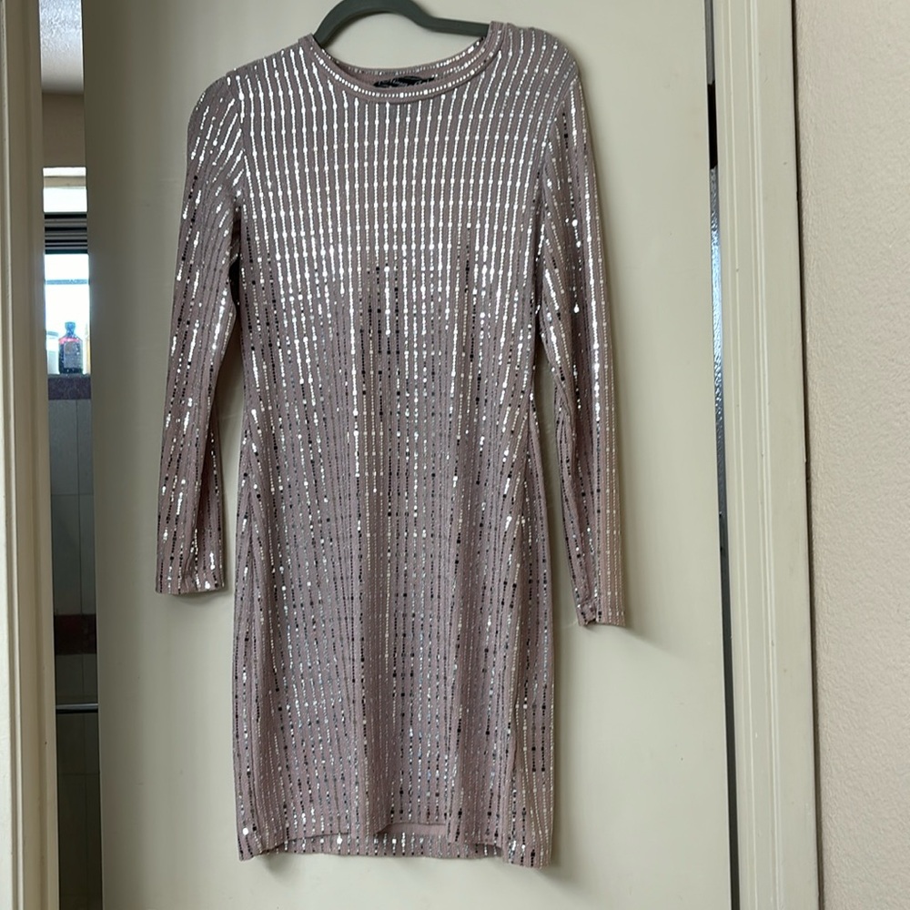 Pink sparkle dress